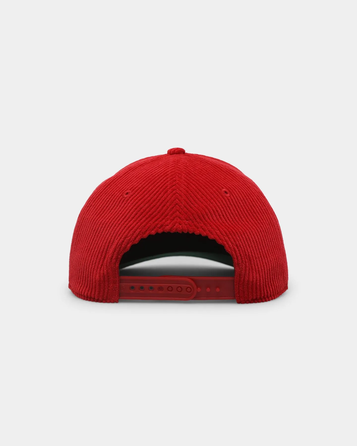 47 Brand Chicago Blackhawks 'NHL Corduroy Team Script' Corduroy Crossrope 47 Hitch Snapback Red