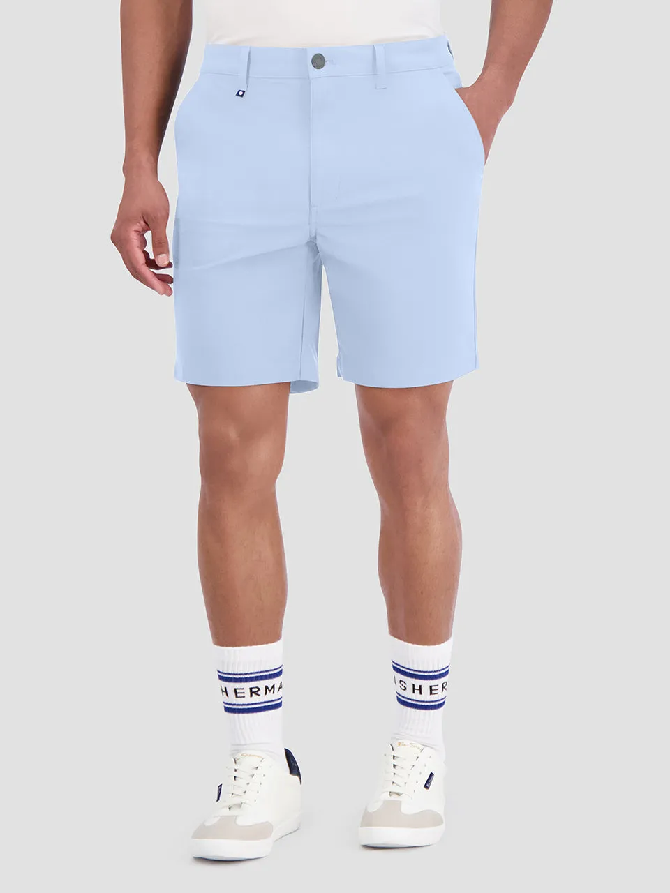 4Way Stretch Tech Shorts - Light Blue