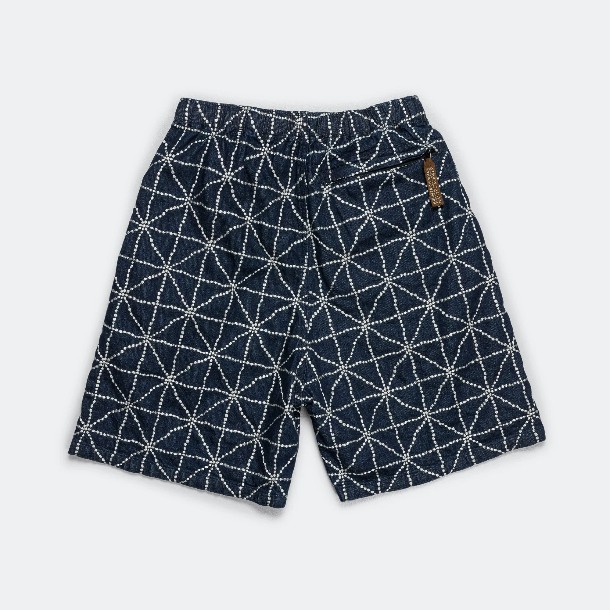 8oz Denim FOLK-DOJO EASY Shorts - Dark