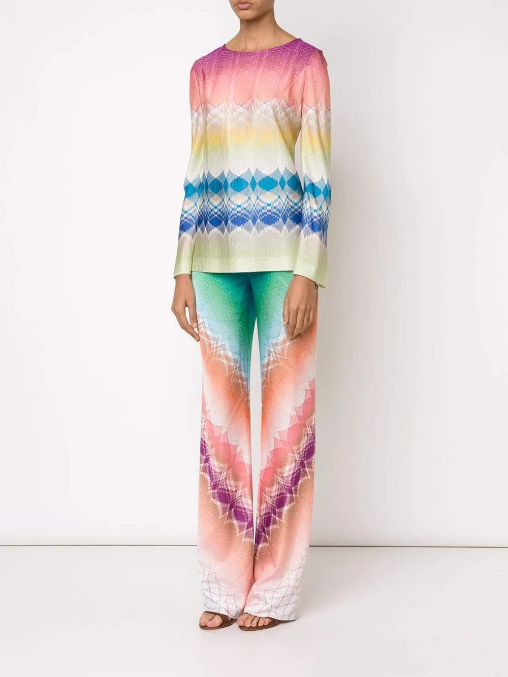 Abstract Long Sleeve Shirt