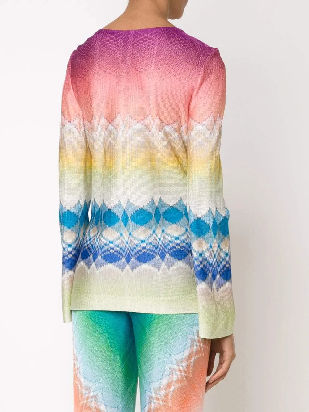 Abstract Long Sleeve Shirt