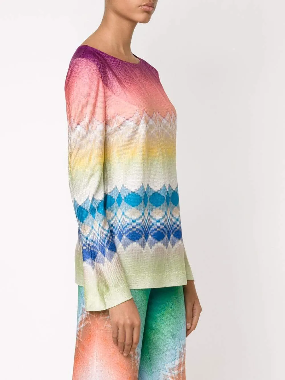 Abstract Long Sleeve Shirt