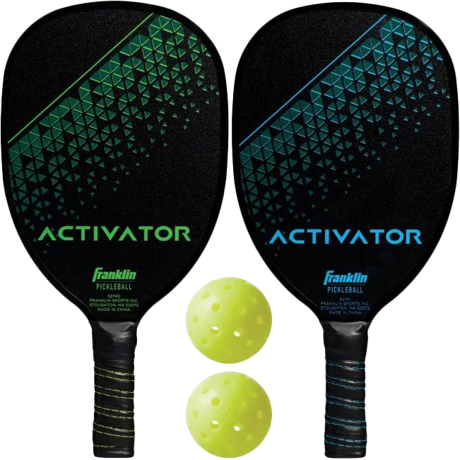 Activator Wood Paddle   X-40 Ball Set - 2 Players