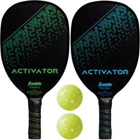 Activator Wood Paddle   X-40 Ball Set - 2 Players