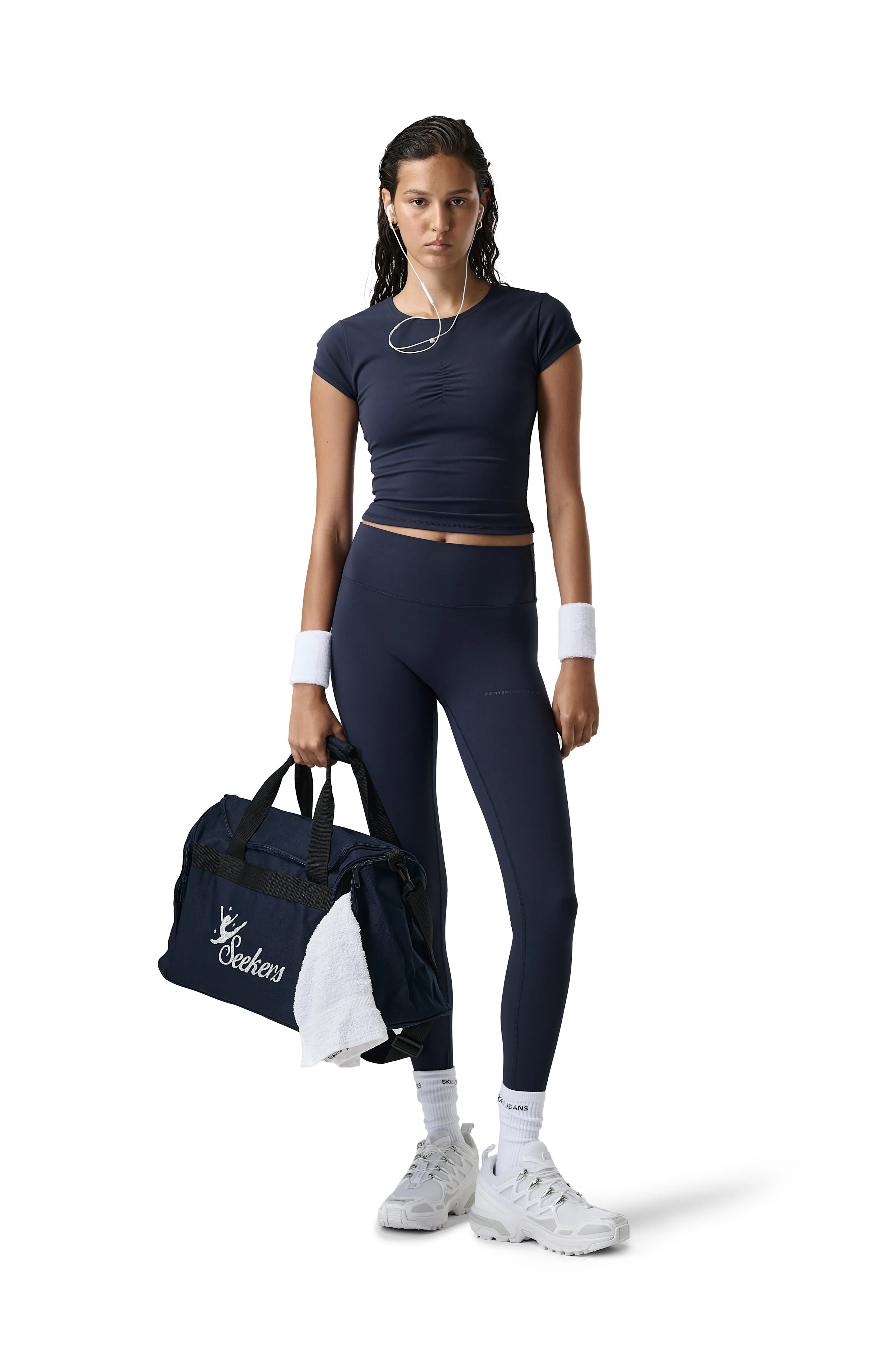 Active Leggings in Blueberry