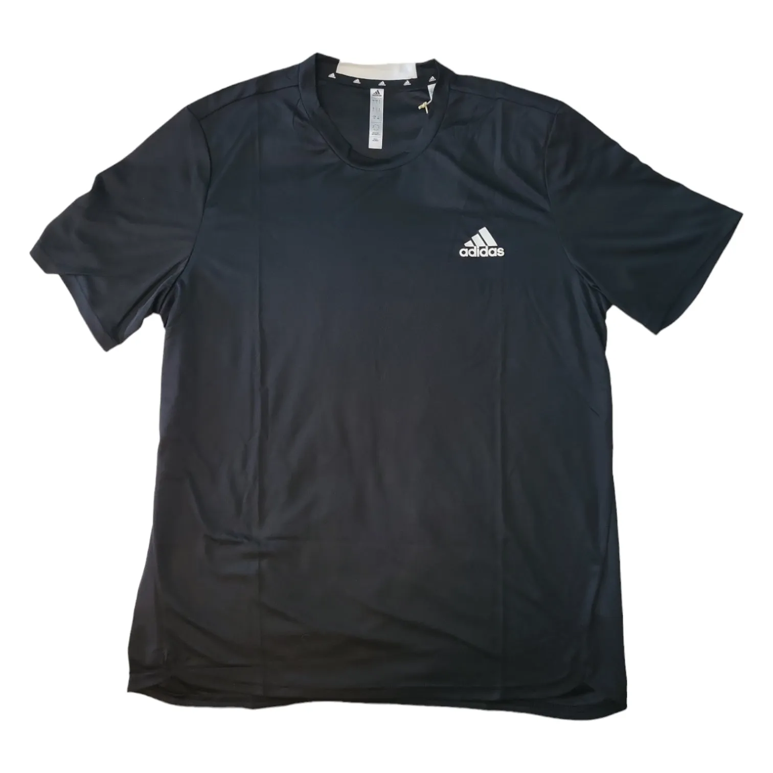 Adidas Men's AEROREADY Short Sleeve Crew Neck Designed for Movement Tee