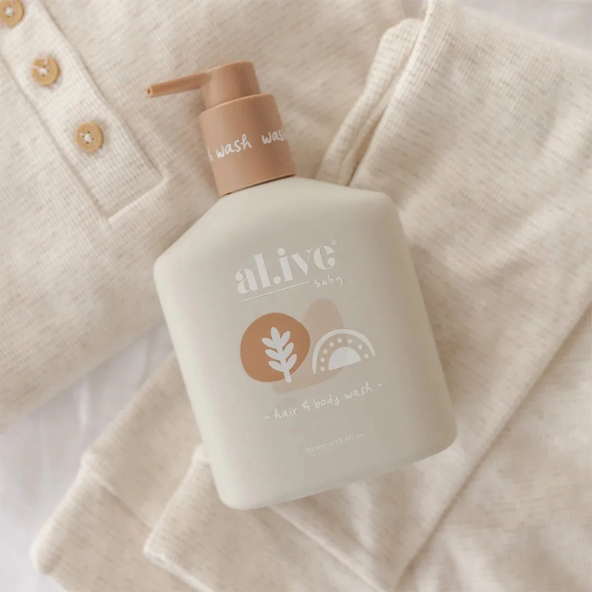 Al.ive Baby Hair & Body Wash - Calming Oatmeal