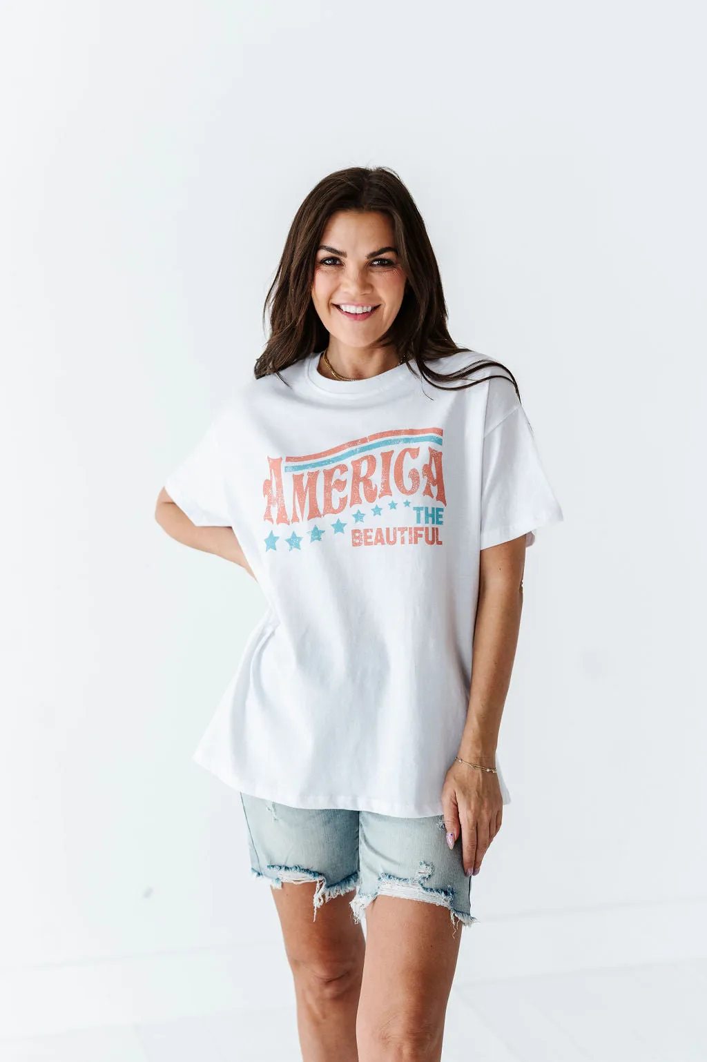 America the Beautiful Graphic Tee