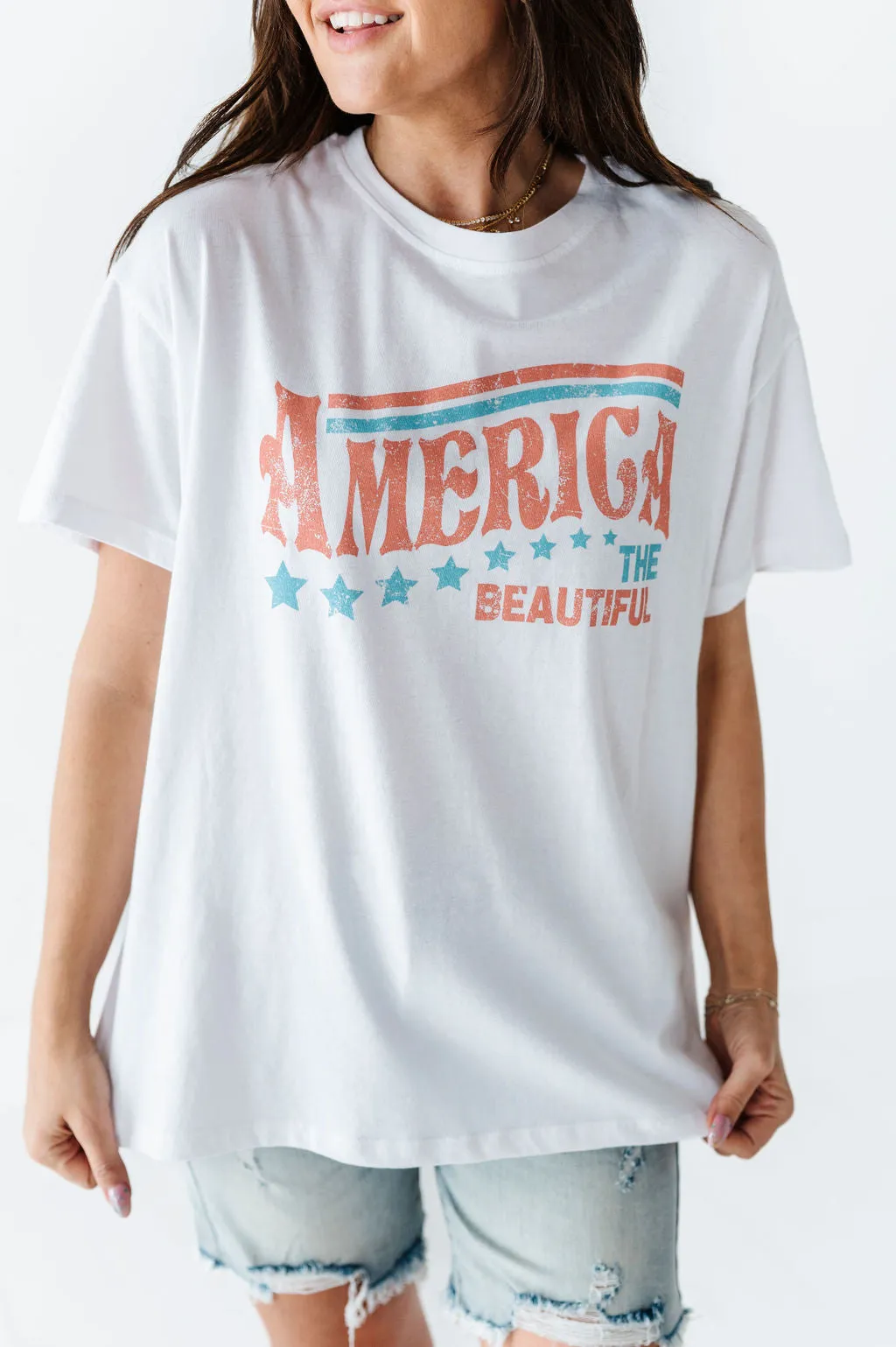 America the Beautiful Graphic Tee