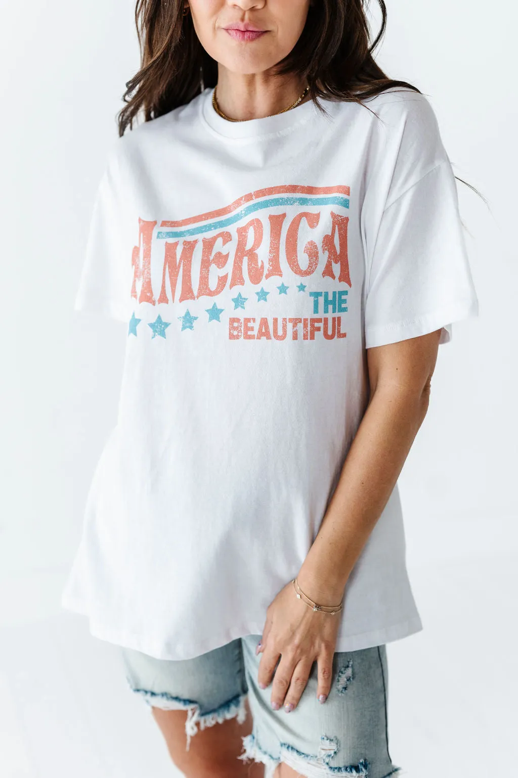 America the Beautiful Graphic Tee