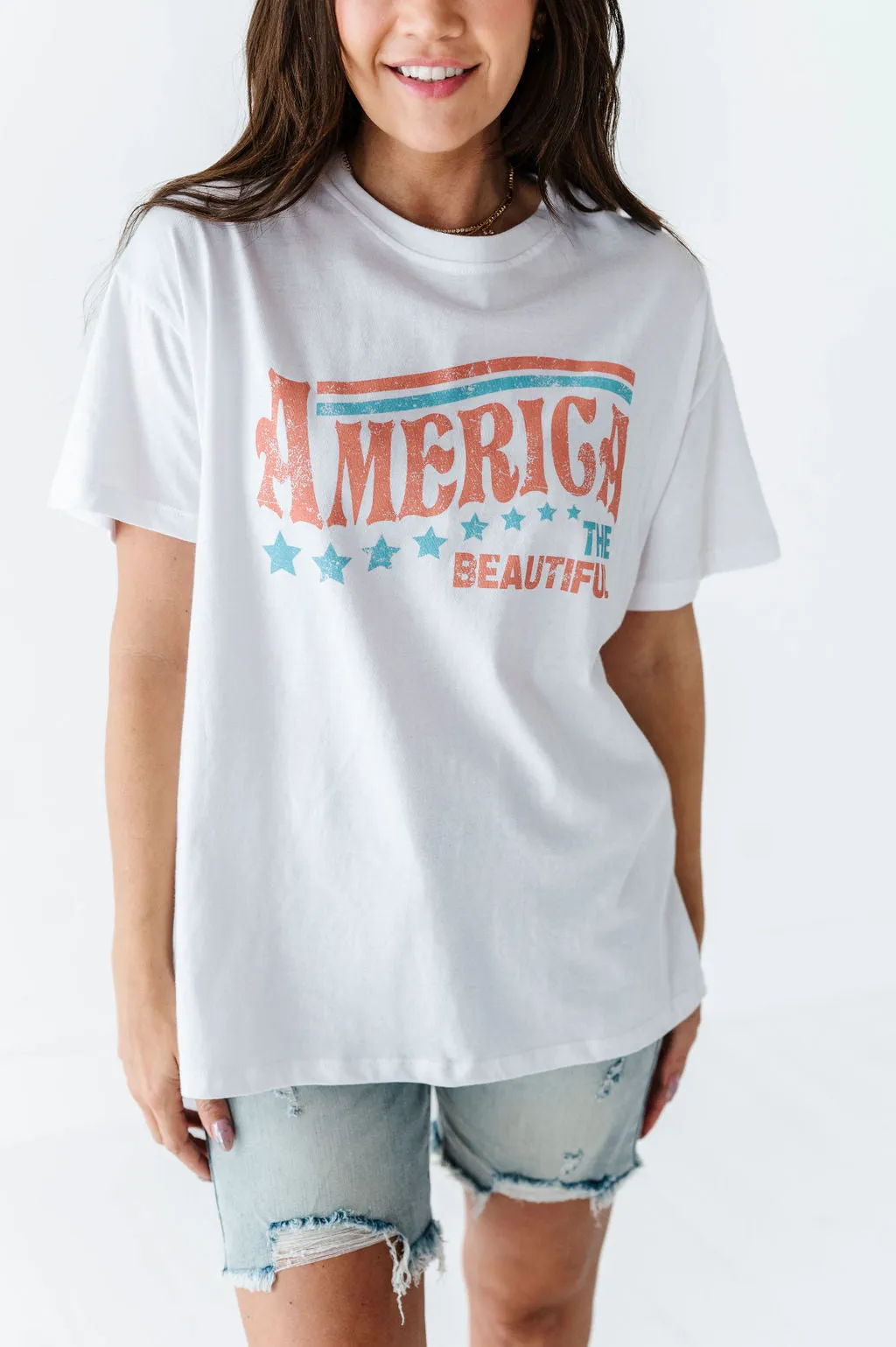 America the Beautiful Graphic Tee