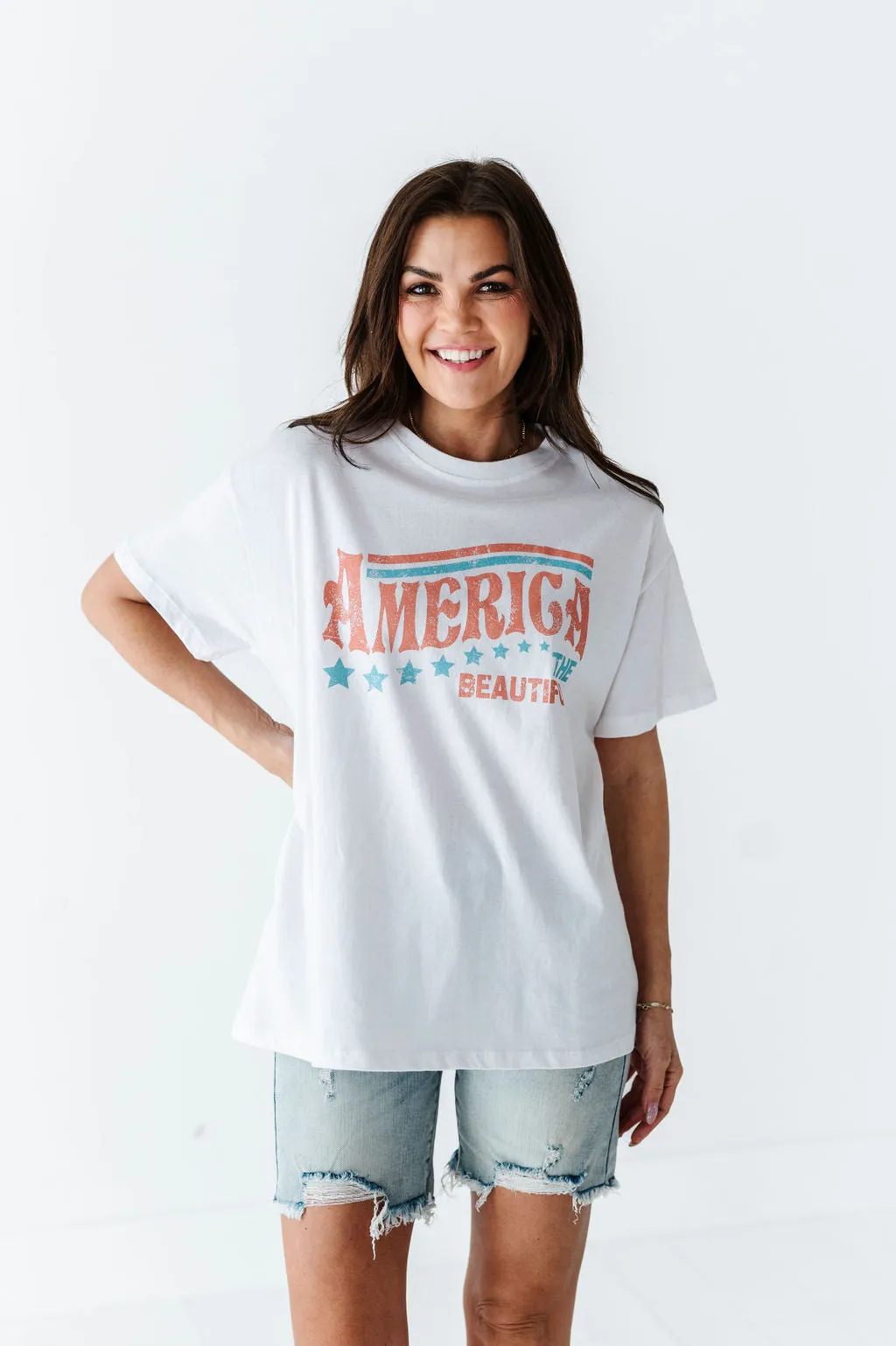 America the Beautiful Graphic Tee