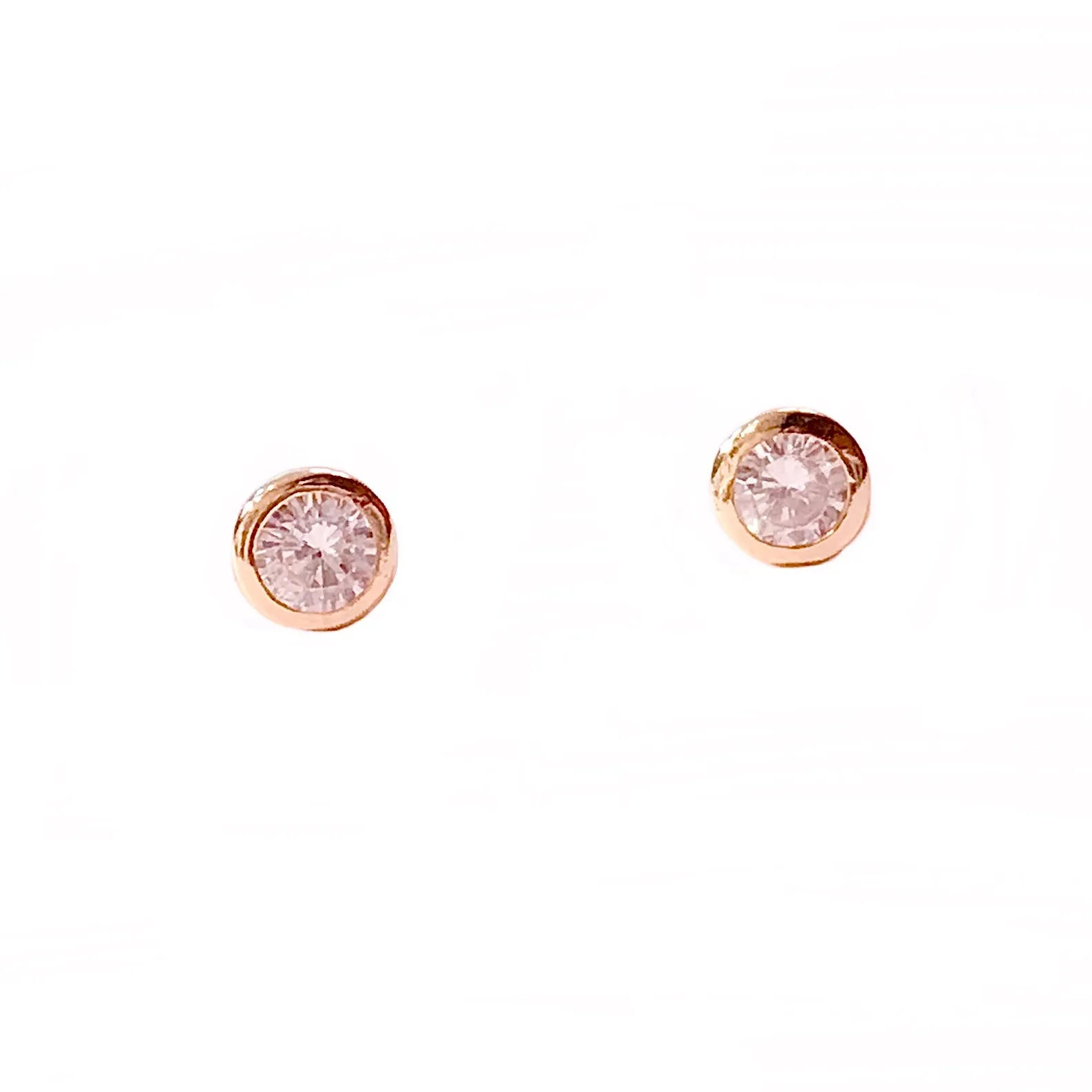 Amy Bezel Circle Studs