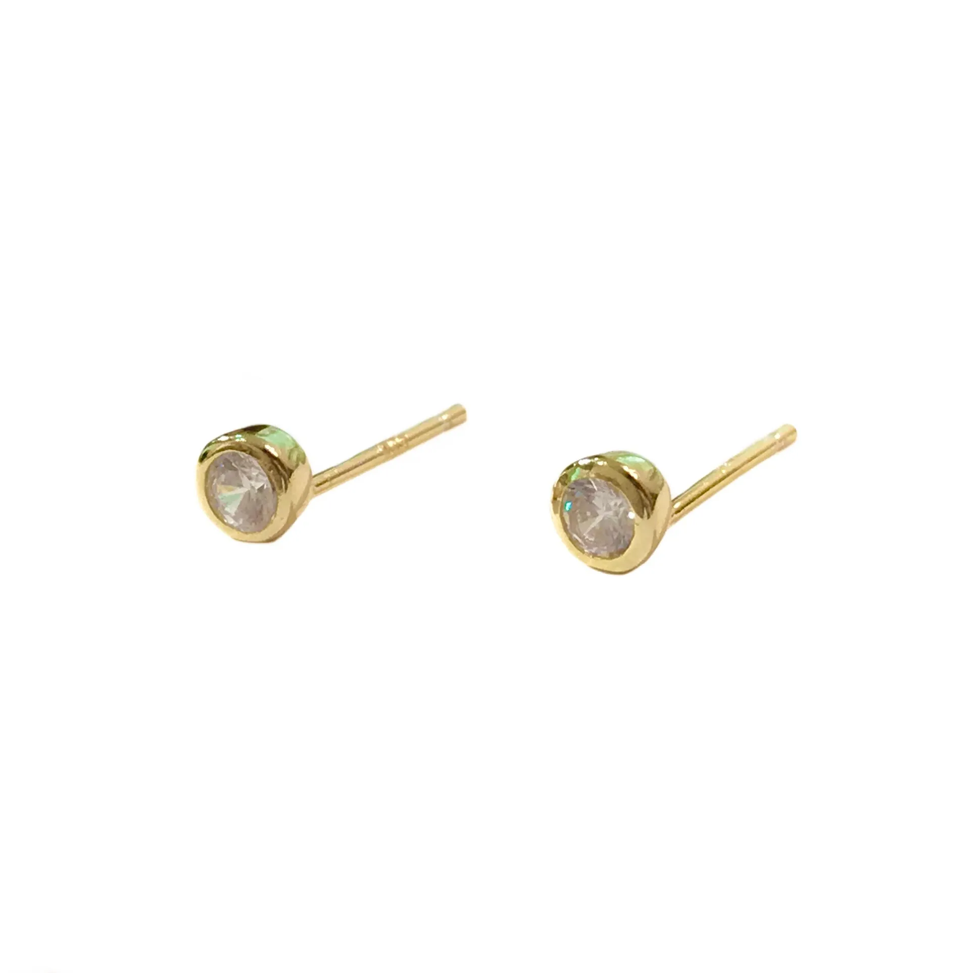 Amy Bezel Circle Studs