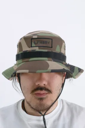 ASRV Waterproof Vented Boonie Hat - Woodland Camo