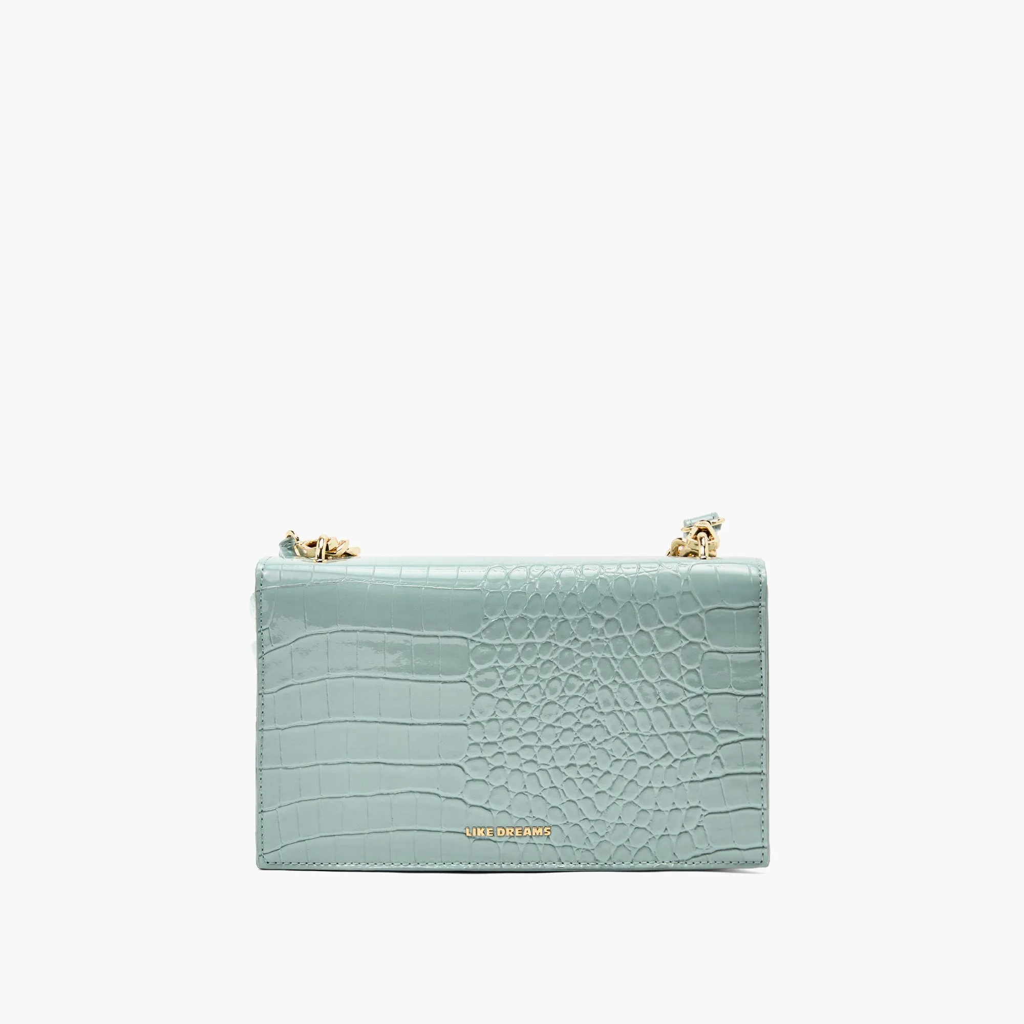 Athena Embossed Crossbody Bag