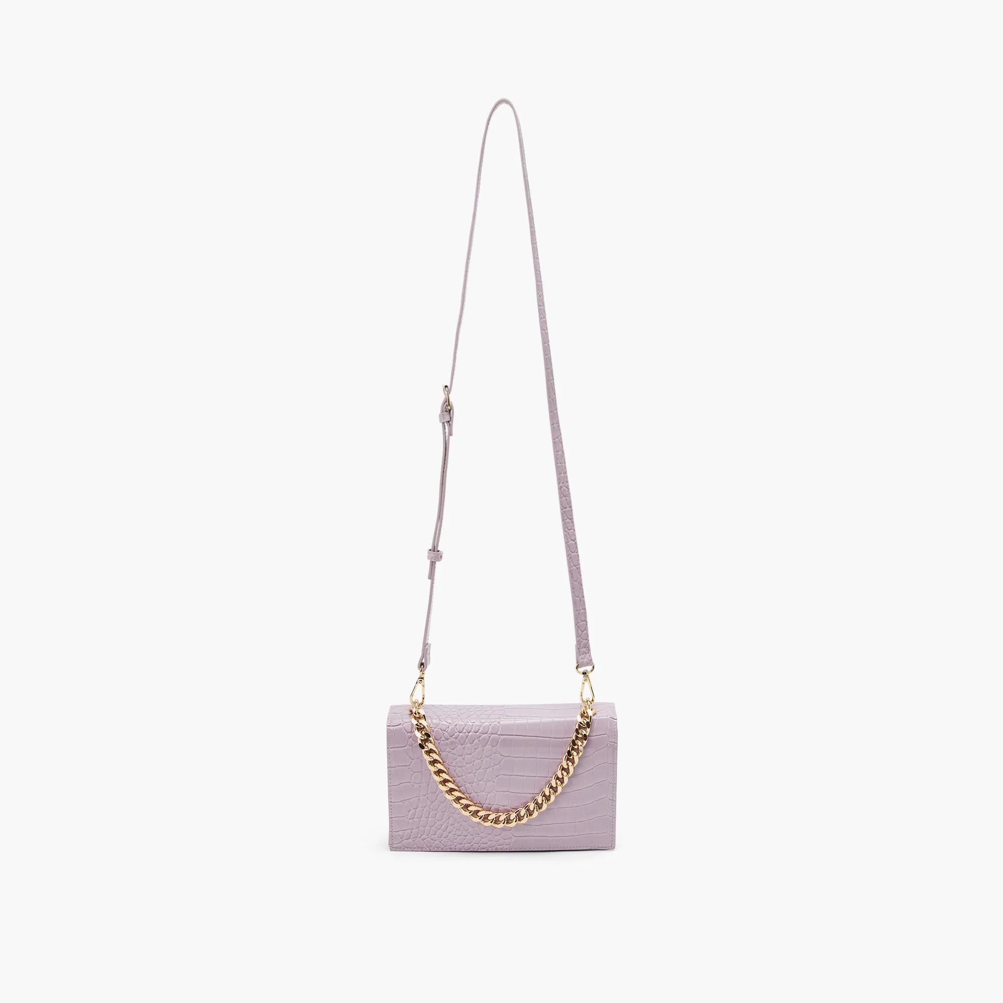 Athena Embossed Crossbody Bag