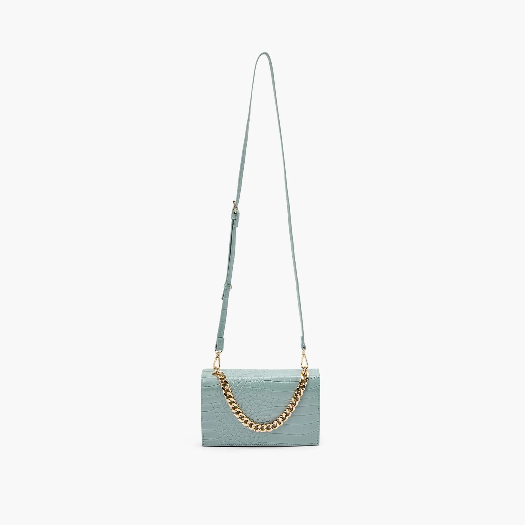 Athena Embossed Crossbody Bag