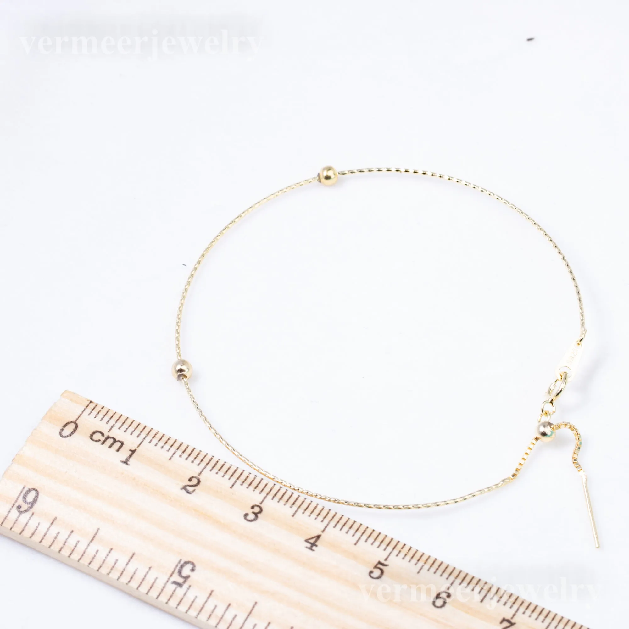 b040226  DIY 7-8mm Natural Freshwater pearl bracelet accessory 925 sterling silver adjustable chain bracelet for women