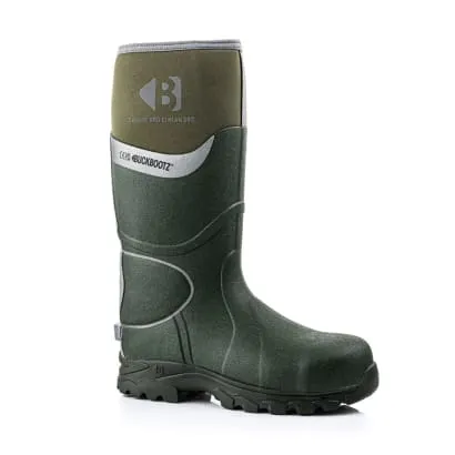 BBZ8000 Buckbootz S5 360° High Visibility Neoprene/Rubber Safety Wellington Boot with Ankle Protection - Ultimate Safety Wellington Boot