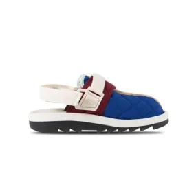 Beatnik Patchwork (Sahara/Cobalt/Burgundy)