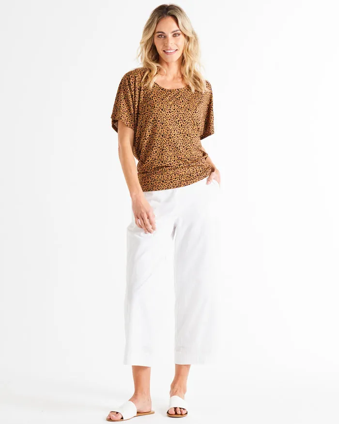 Betty Basics Maui Tee Wild Print