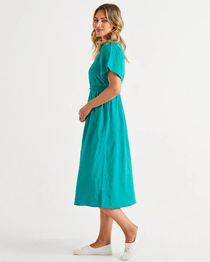 Betty Basics Whitney Dress Teal