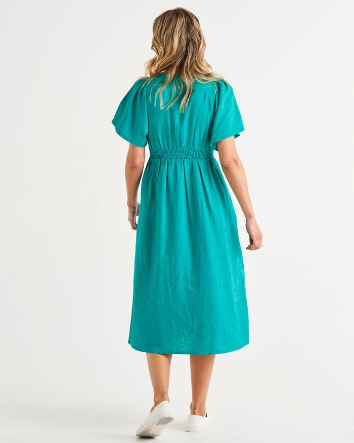 Betty Basics Whitney Dress Teal