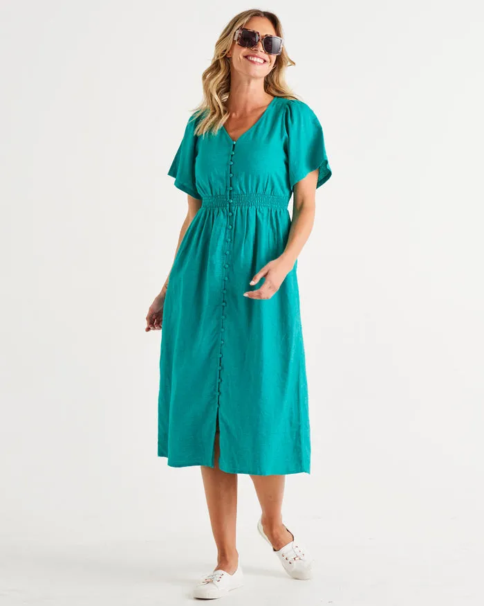 Betty Basics Whitney Dress Teal