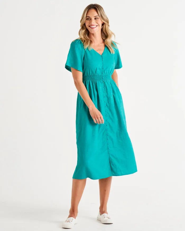 Betty Basics Whitney Dress Teal