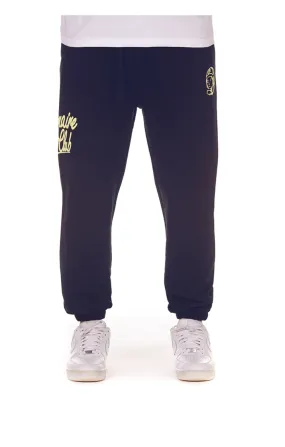 Billionaire Boys Club BB Script Sweatpant Blue Depths 831-7107-BLUE DEPTHS