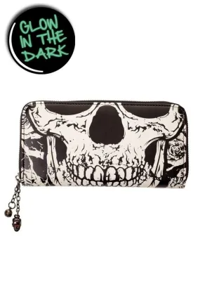 Black Skull Face Wallet