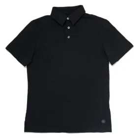 Black Slub S/S Polo