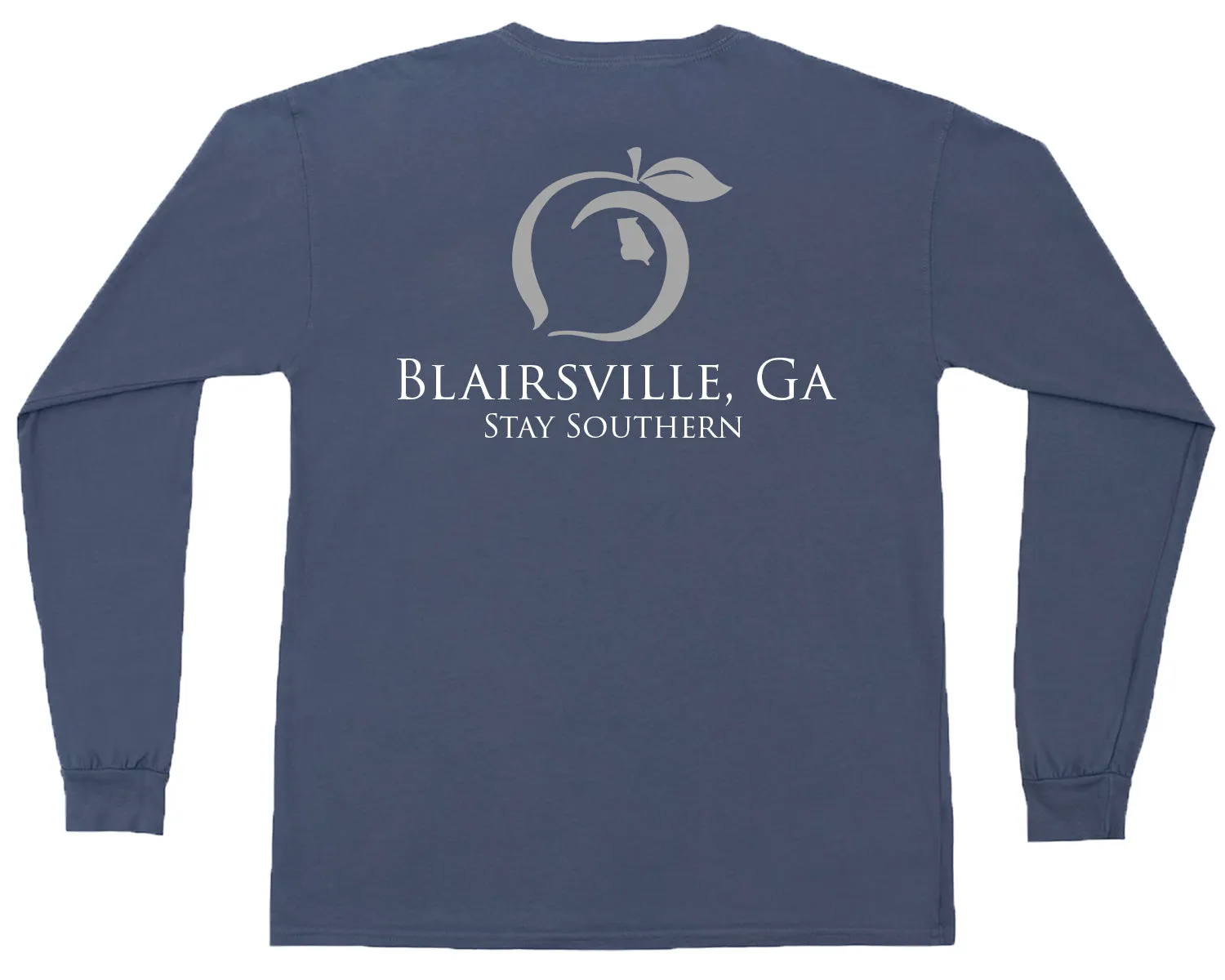 Blairsville, GA Hometown Long Sleeve Pocket Tee