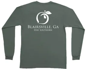 Blairsville, GA Hometown Long Sleeve Pocket Tee