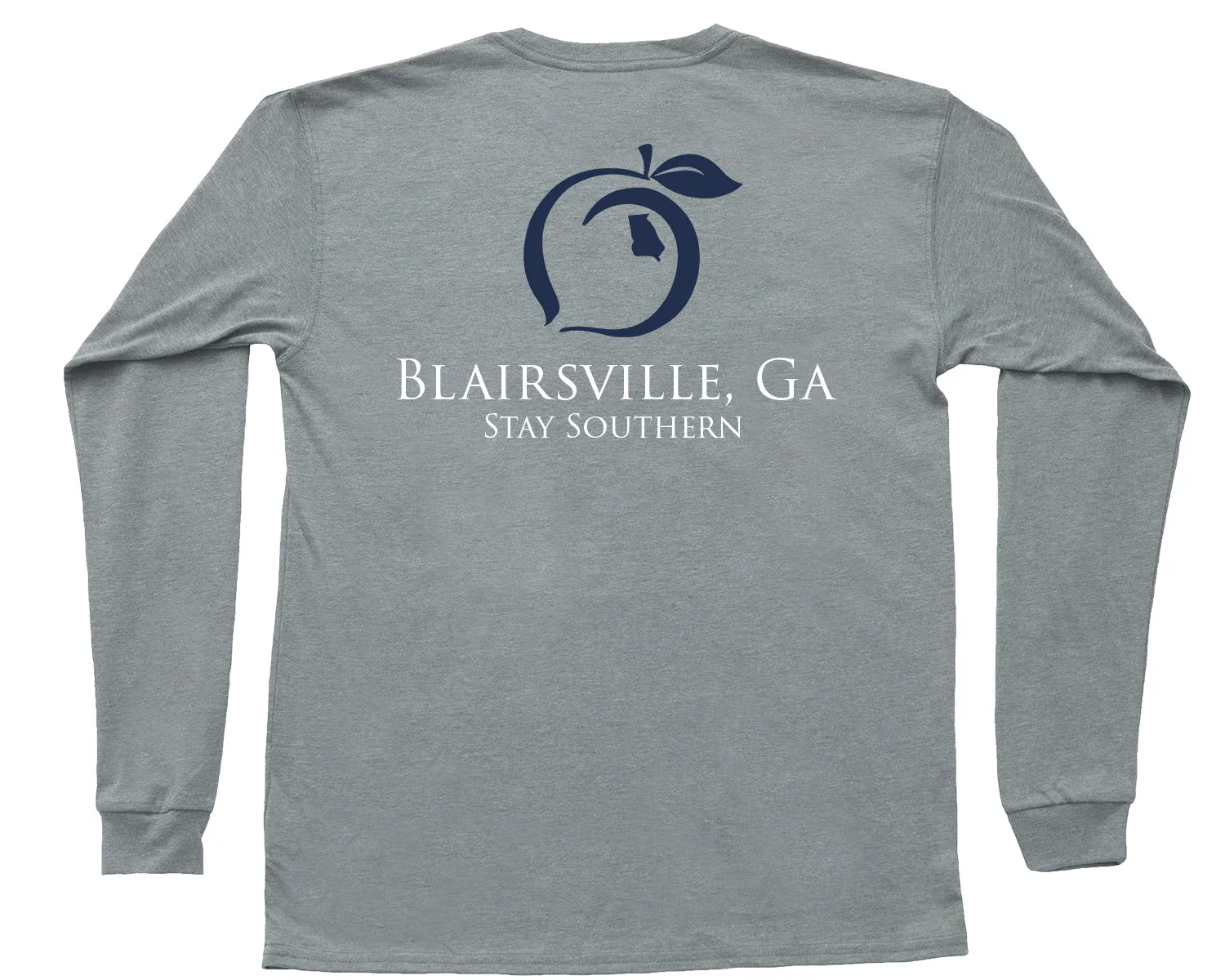 Blairsville, GA Hometown Long Sleeve Pocket Tee