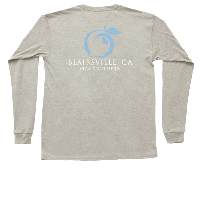 Blairsville, GA Hometown Long Sleeve Pocket Tee