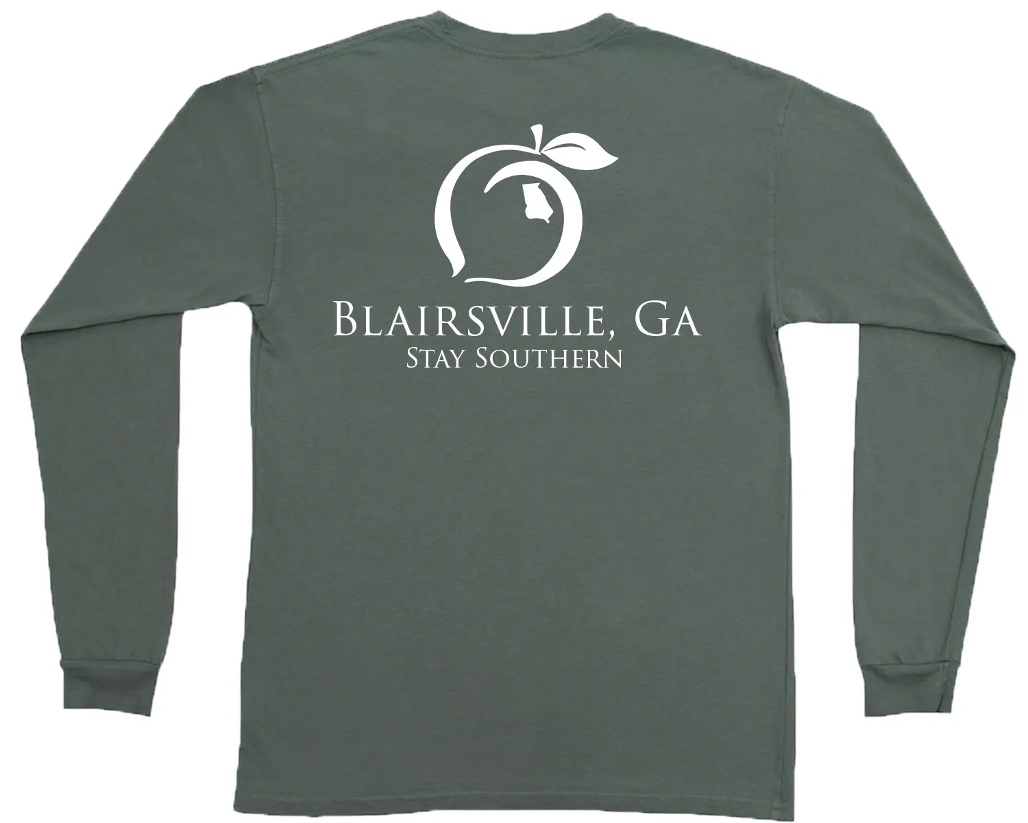 Blairsville, GA Hometown Long Sleeve Pocket Tee