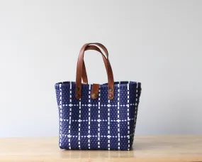 Blue Handwoven Purse by MexiMexi