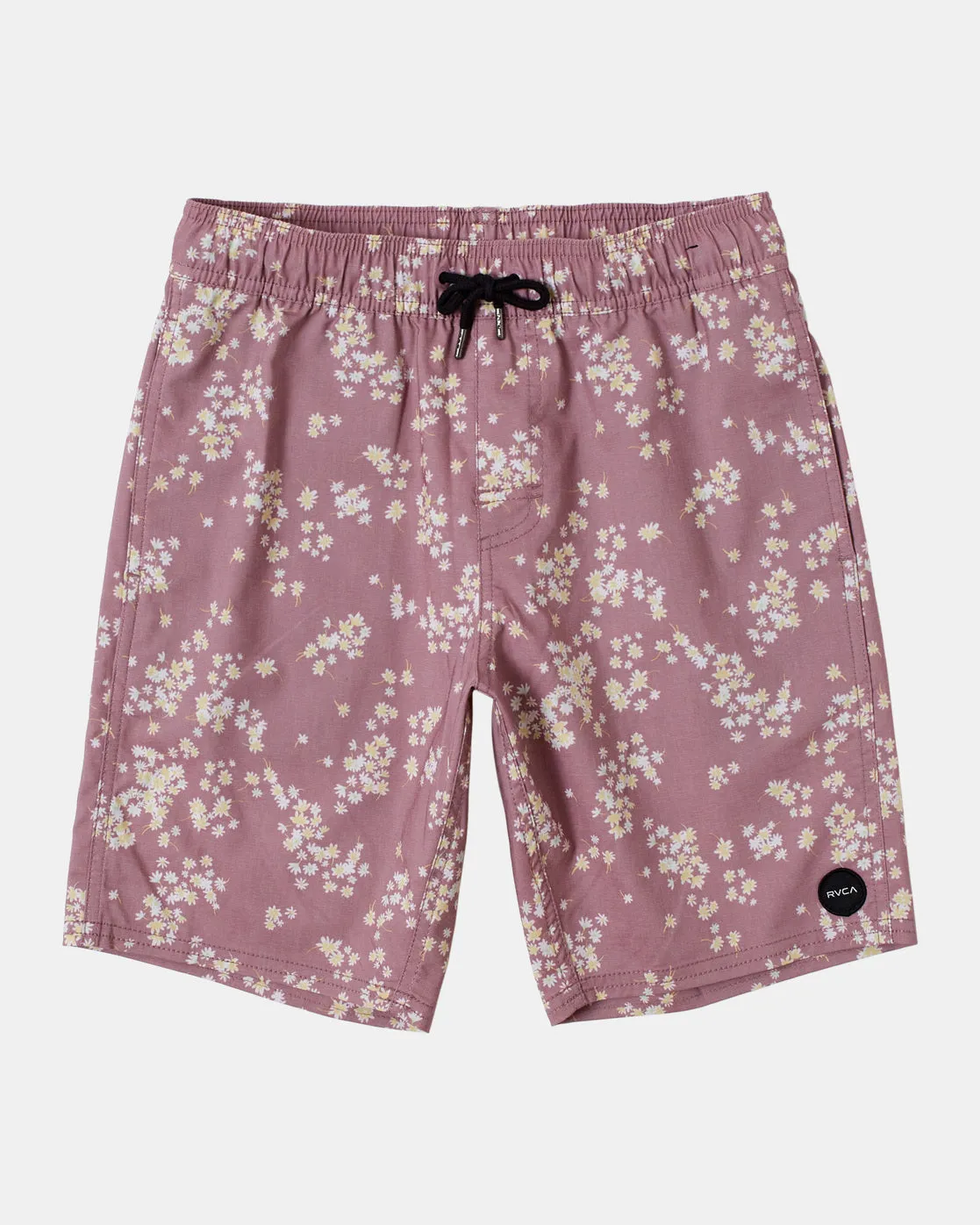 Boys Barnes Elastic Waist Boardshorts 16" - Lavender