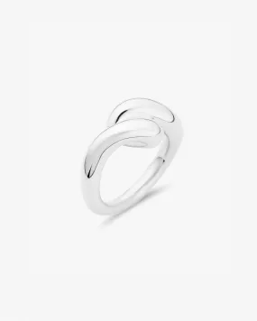 Breeze ring silver