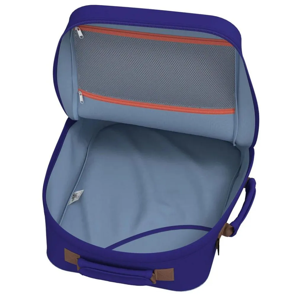 CabinZero Classic 44L Lightweight Carry On Backpack - Neptune Blue