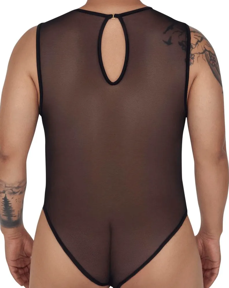 Candyman 99699x Mesh Bodysuit Black