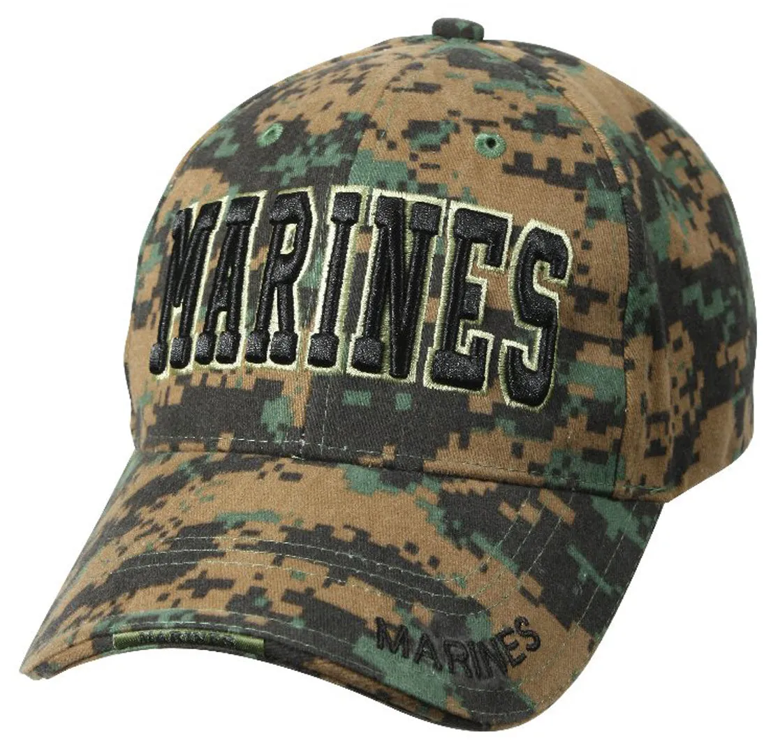 Cap, Marines Raised Embroidery