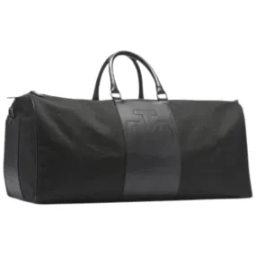 Cavalleria Toscana Canvas Weekender Bag in Black