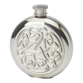 Celtic Scroll 6 oz Flask