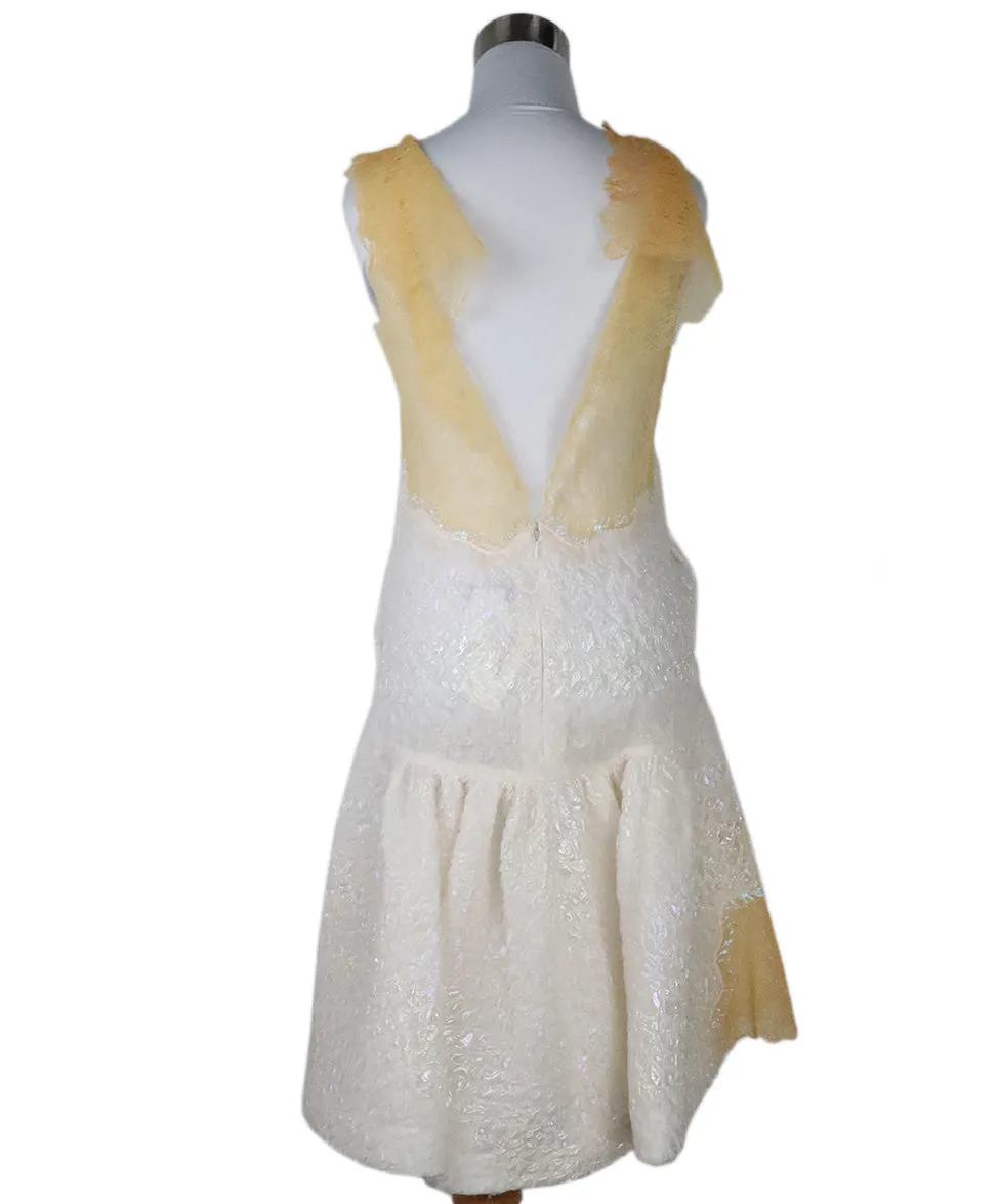 Chanel Iridescent Pearl Dress sz 4