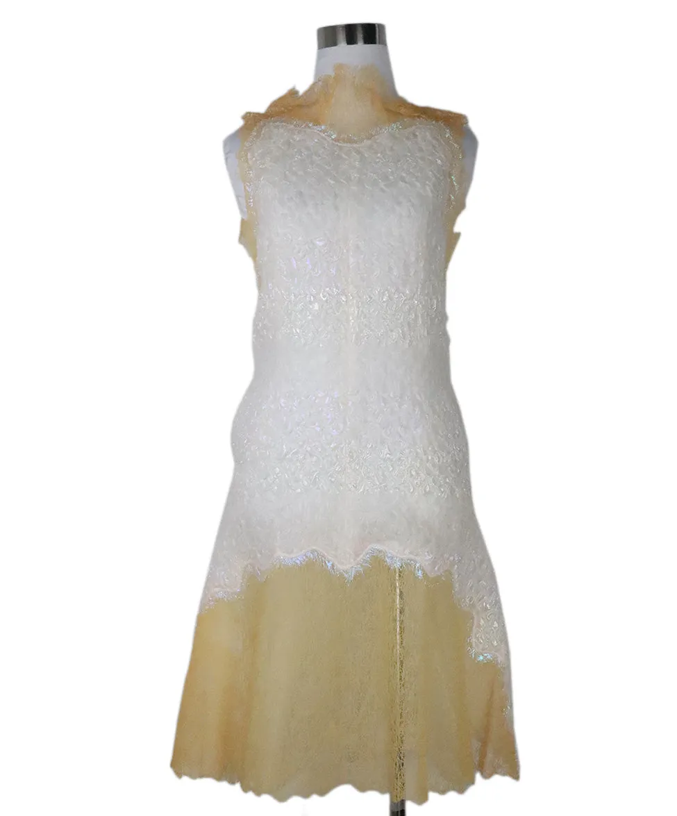 Chanel Iridescent Pearl Dress sz 4