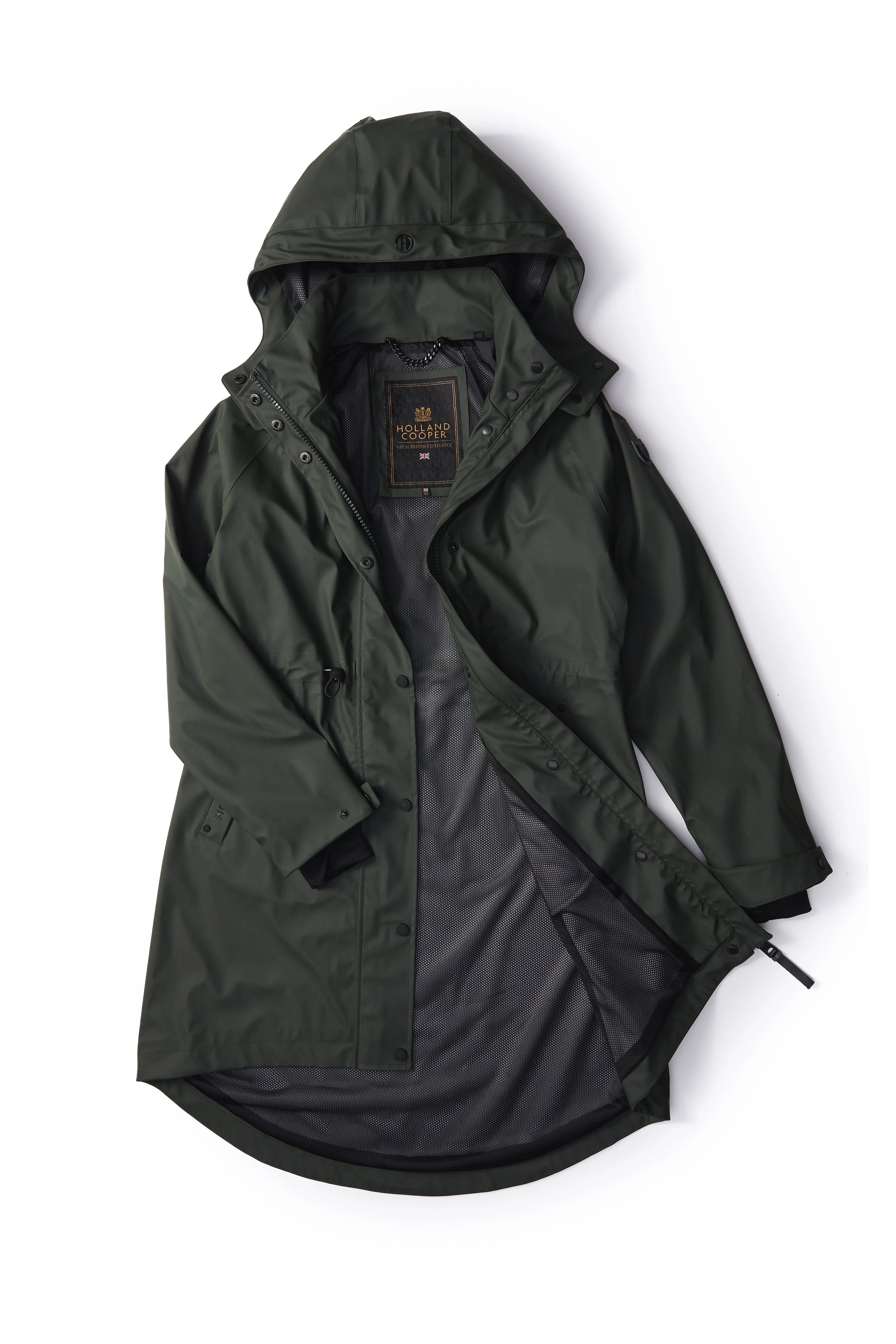 Chartwell Rain Parka (Evergreen)