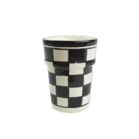 Chess Pattern Moroccan Cup